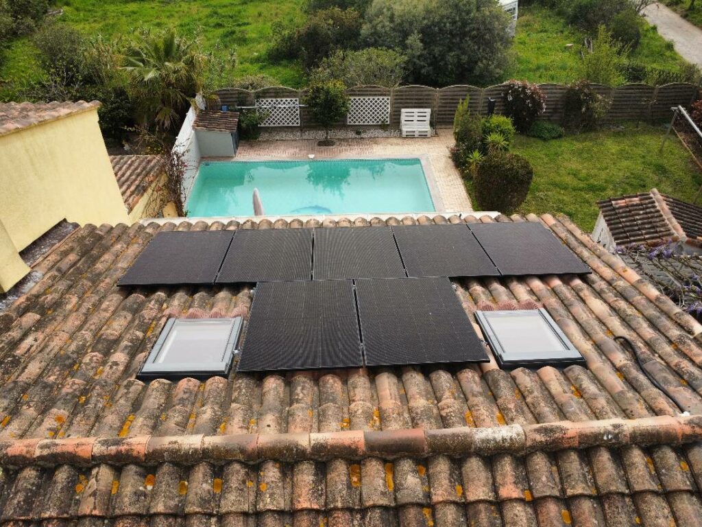 Installation de panneaux photovoltaïques Dualsun bi-verre – 3 kwc de puissance