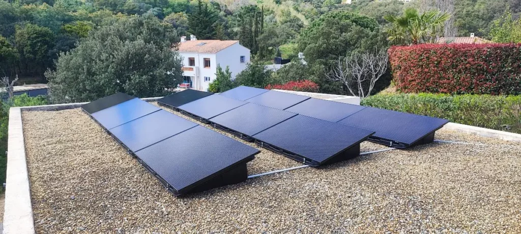 Installation de panneaux photovoltaïques Dualsun – 4.5 kwc de puissance